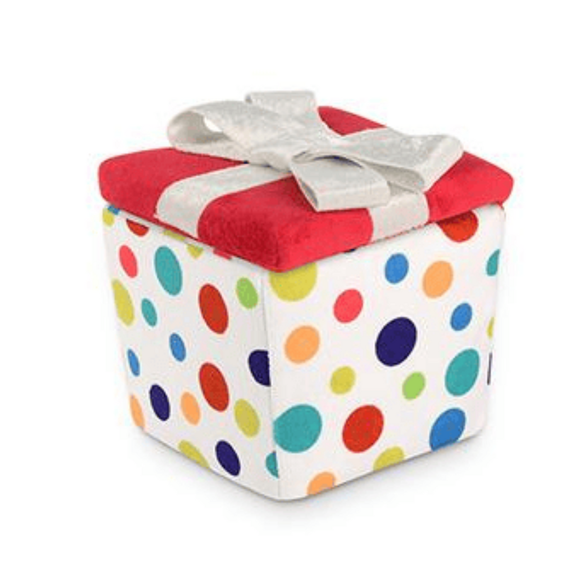 Party Time Pawfect Present Plush Dog Toy Battersea Shop