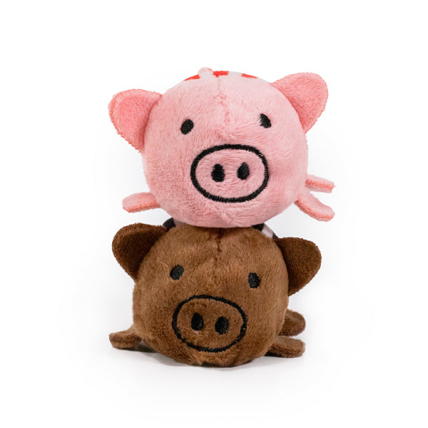 Peter And Penn Pigs In Blankets Cat Toy 2 Pack Battersea Shop