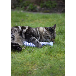 Battersea Catnip Kicker Fish Cat Toy, cat toy, battersea toy, rosewoodXbattersea, battersea, catnip, catnip cat toy, cat stimulation, cat enrichment