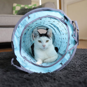 Battersea Pop Up Tent & Tunnel Cat Toy