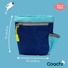 Load image into Gallery viewer, Coachi Train &amp; Treat Bag Light Blue