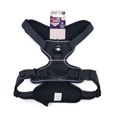 Reflective Dog Harness - Red, dog harness, reflective harness, night harness