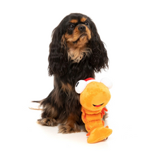 Load image into Gallery viewer, Prawn Mendes Christmas Plush Dog Toy