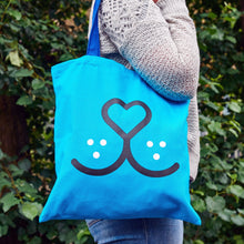 Load image into Gallery viewer, Wear Blue For Rescue Canvas Tote Bag