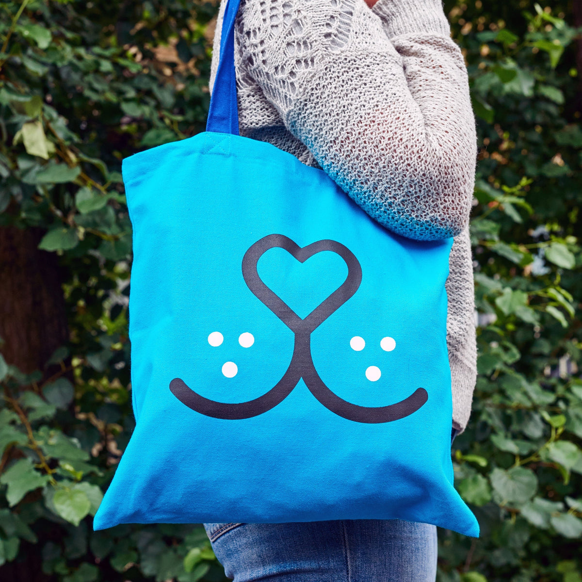 Wear Blue For Rescue Canvas Tote Bag – Battersea Shop