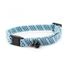 Load image into Gallery viewer, Reflective Blue Cat Collar, cat collar, Strong durable cat collar, Quick release safety buckle, Quick release cat collar