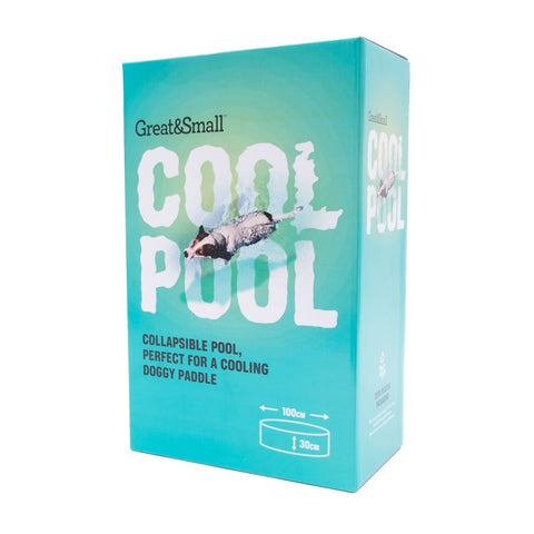 Dog Cool Pool, pet pool, keep cool, summer pet, summer essential, cooling, cool mat, pool, great & small, dog essential