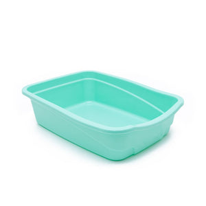 Large Litter Tray – Spring Green, cat litter tray, green litter tray