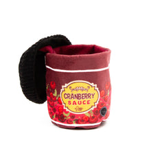 Load image into Gallery viewer, Cranberry Sauce Jar With Tennis Ball Dog Toy