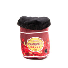 Load image into Gallery viewer, Cranberry Sauce Jar With Tennis Ball Dog Toy