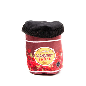 Cranberry Sauce Jar With Tennis Ball Dog Toy