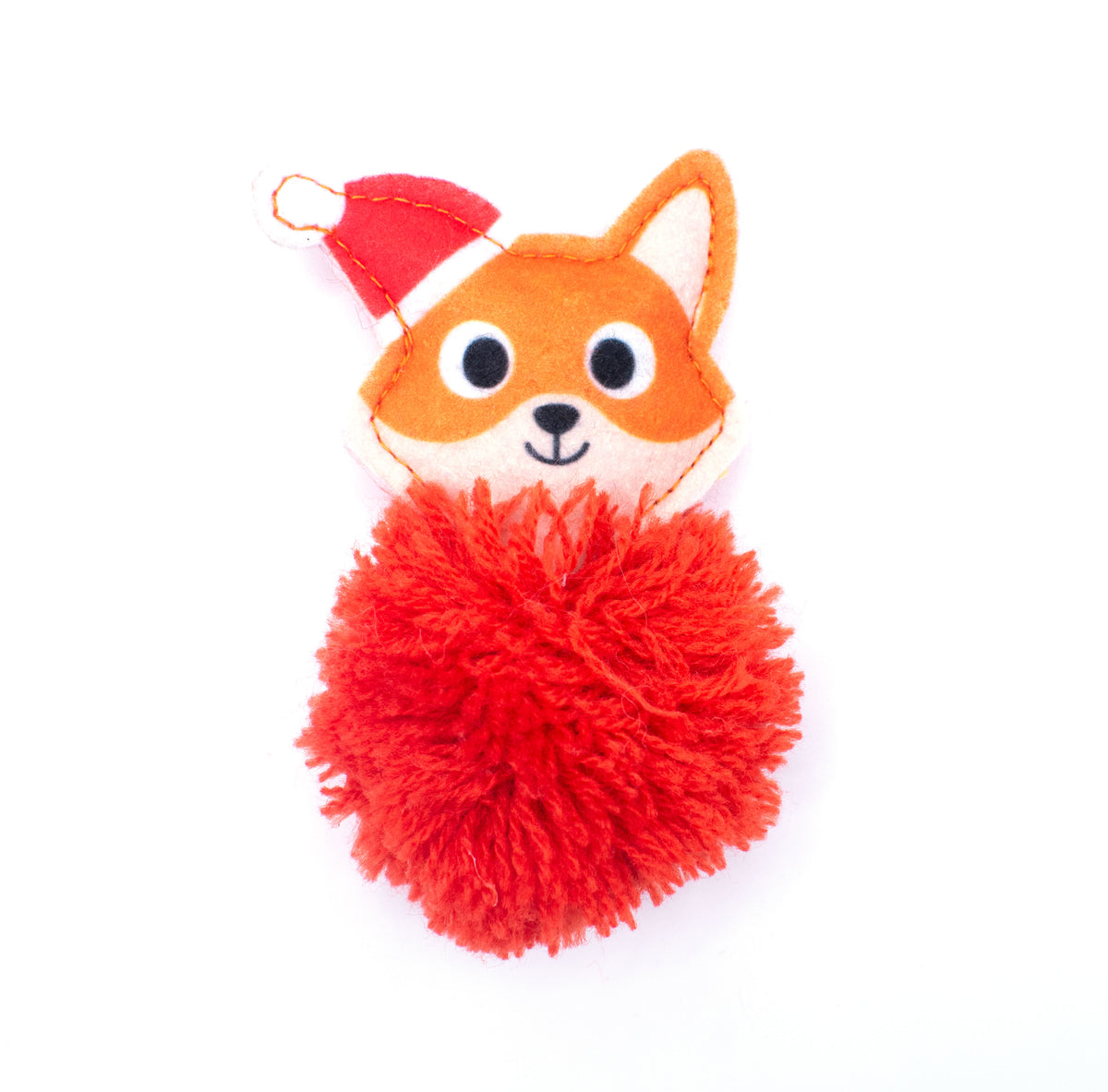 PomPom Fox Crackle And Catnip Cat Toy Battersea Shop