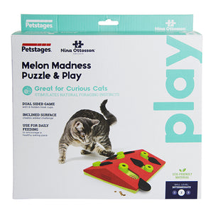 Nina Ottosson Puzzle & Play Melon Madness Cat Feeder