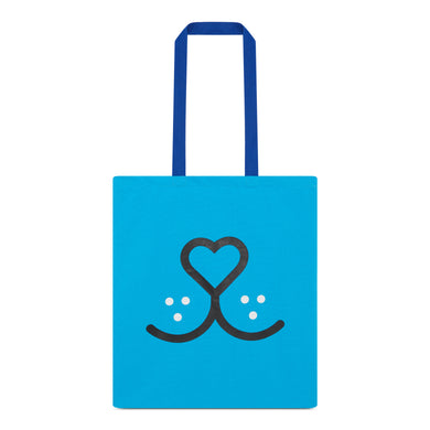 Wear Blue For Rescue Canvas Tote Bag