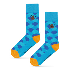 BOGOF - Battersea Muddy Dog Socks - Fan Design