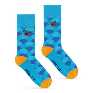 Battersea Muddy Dog Socks - Fan Design