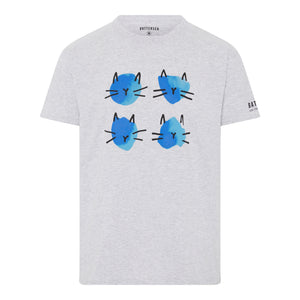 Battersea Watercolour Cats T-Shirt