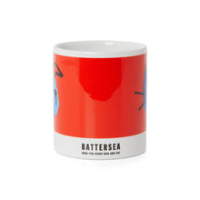 Load image into Gallery viewer, Battersea Watercolour Mug - Vermillion