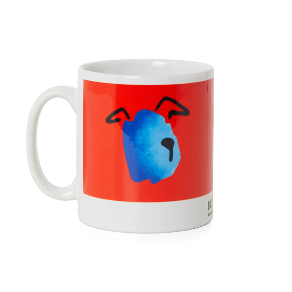 Battersea Watercolour Mug - Vermillion