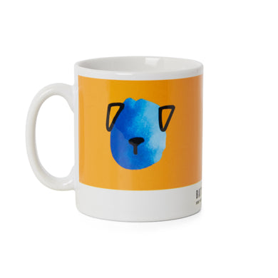 Battersea Watercolour Mug - Orange