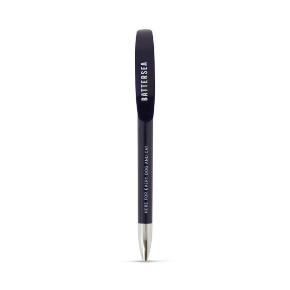 Battersea Navy Logo Pen