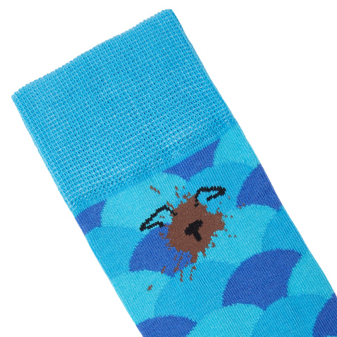 Battersea Muddy Dog Socks - Fan Design