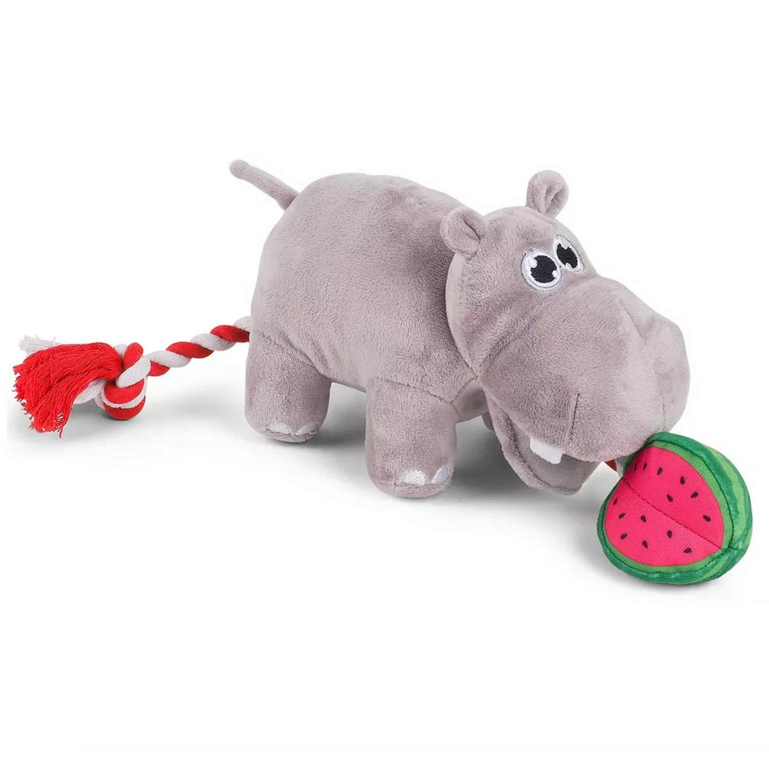 Hippo Tugga Melon Dog Toy