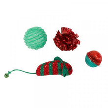Load image into Gallery viewer, My Cat&#39;s Gift Pack - Green, christmas bauble, cat toys, catnip, christmas toy,