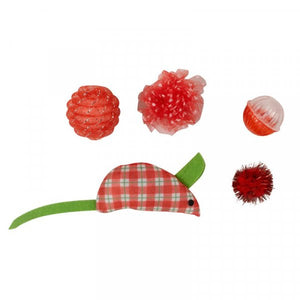 My Cat's Gift Pack - Red, christmas bauble, cat toys, catnip, christmas toy,