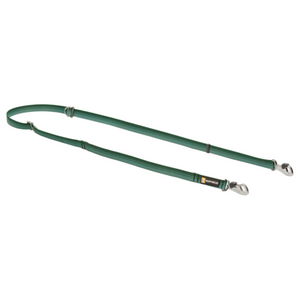 Switchback Double Ended Dog Lead River Rock Green