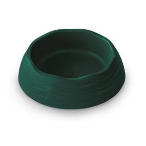 Recycled Ocean Plastic Dog Bowl Forest Green