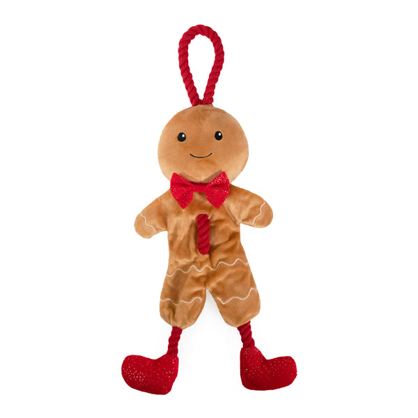 George Gingerbread Man Dog Toy