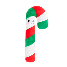 Load image into Gallery viewer, Christmas Candy Cane Rope Core Dog Toy