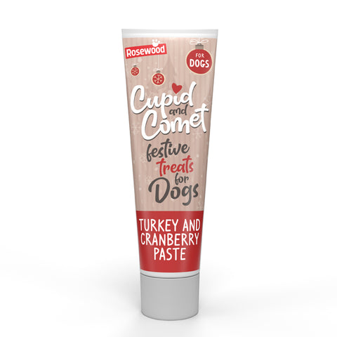 Xmas Tree Lickimat With Turkey & Cranberry Paste 75g