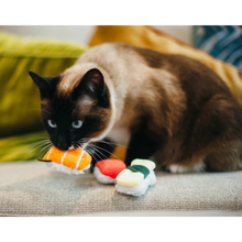 Load image into Gallery viewer, Sushi Cat Toy Set of 3