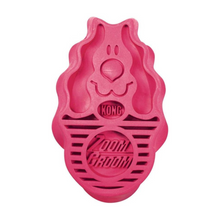 Load image into Gallery viewer, KONG Zoom Groom Dog Brush Raspberry