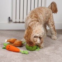 Load image into Gallery viewer, Tugga Roast Dinner Dog Toy, Christmas, Christmas toy, plush, dog toy, dog plush, rope tug toy