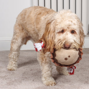 Pull-a-Pie PlayPal Dog Toy, Christmas, Christmas toy, plush, dog toy, dog plush,