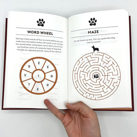 The Dog Lover's Puzzle Book