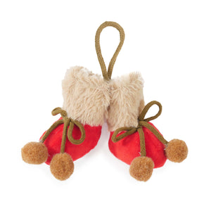 Catnip Christmas Booties Cat Toy