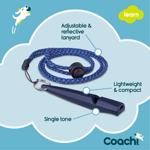 Coachi Dog Training Whistle Navy