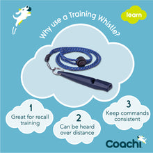 Load image into Gallery viewer, Coachi Dog Training Whistle Navy