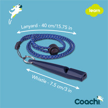 Load image into Gallery viewer, Coachi Dog Training Whistle Navy