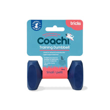 Load image into Gallery viewer, Coachi Dog Training Dumbbell Navy Small