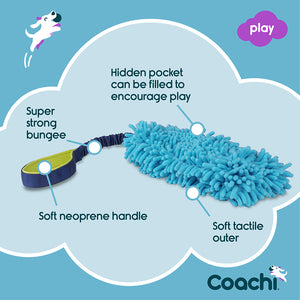 Coachi Tuggi Hide Tug Dog Toy