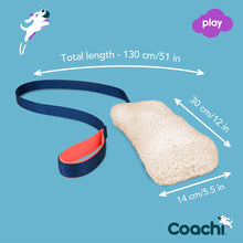 Load image into Gallery viewer, Coachi Chase &amp; Crinkle Dog Toy