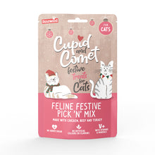 Load image into Gallery viewer, Feline Festive Pick &#39;N&#39; Mix Cat Treats 180g