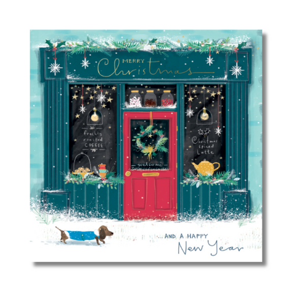 Battersea Christmas Café Single Card