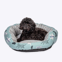 Load image into Gallery viewer, Battersea Playful Dogs Round Deluxe Slumber Bed