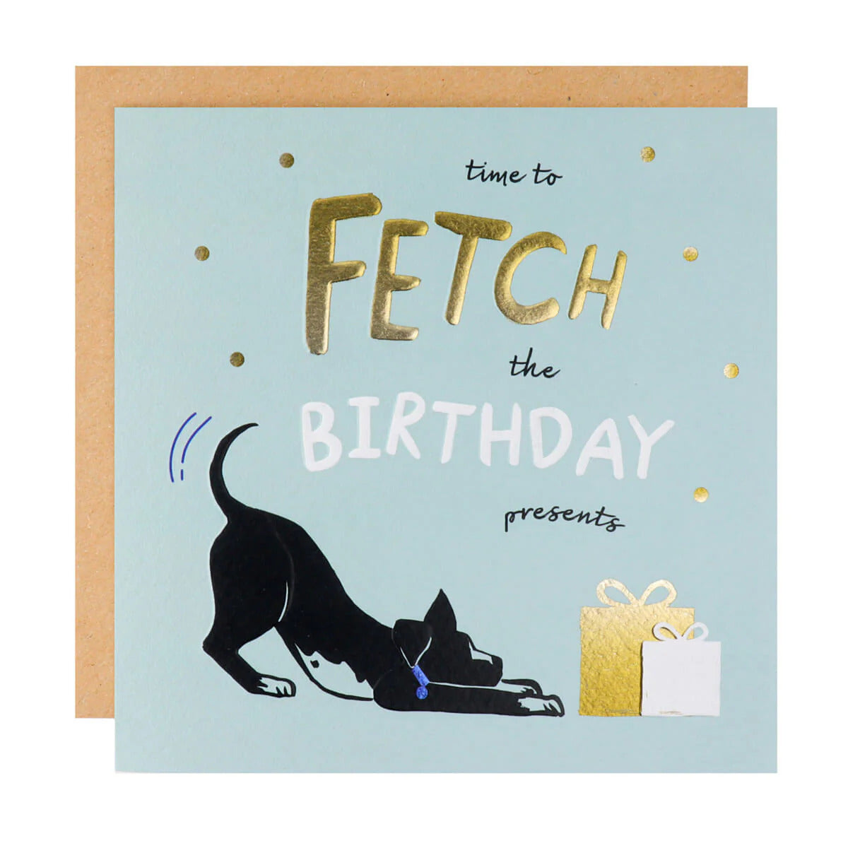 Battersea Fetch The Presents Card